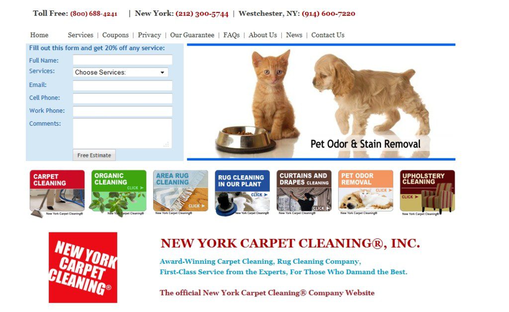 New York Carpet Cleaning Inc