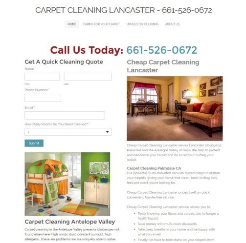 Carpet Cleaning Lancaster CA