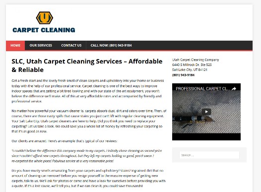 Carpet Cleaning Salt Lake City City UT