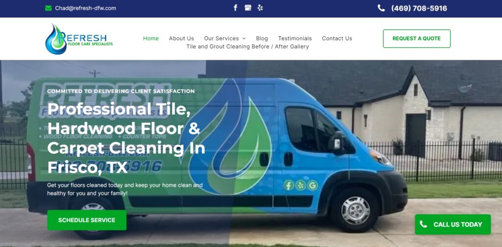 Refresh Floor Care Frisco TX